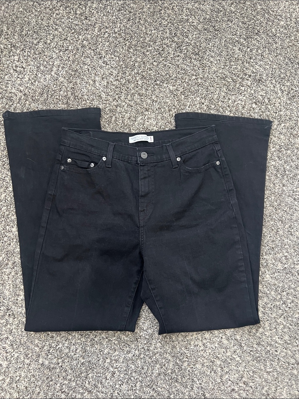 Levi’s Perfectly Slimming Boot Cut 5012 Black Women's Jeans 12